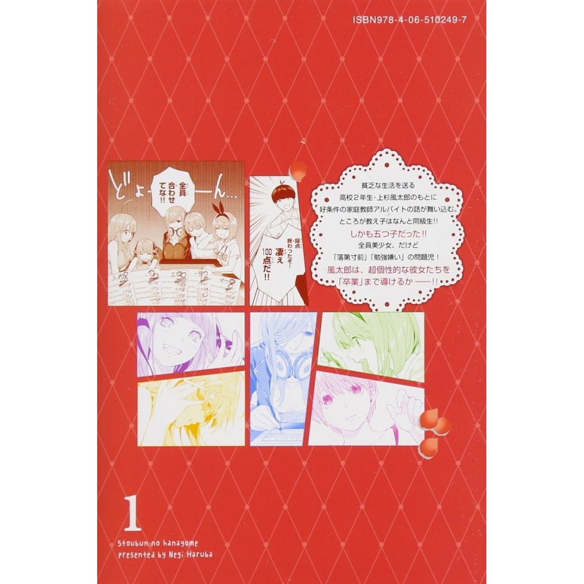 Gotoubun no Hanayome Character Book NINO - Edição Japonesa 五等分