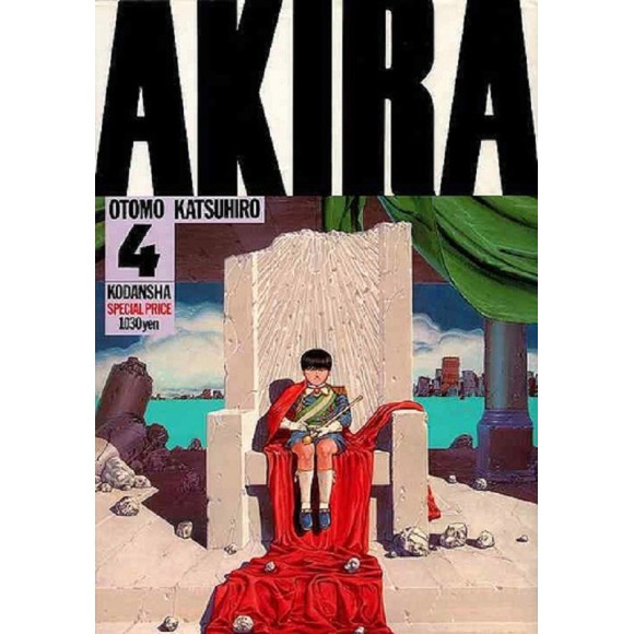 AKIRA vol. 4 - Edição Japonesa