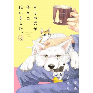 Dog Meets Baby Cats - Uchi no Inu ga Koneko Hiroimashita vol. 3 - Edição Japonesa