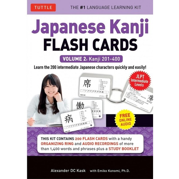 Japanese Kanji Flash Cards Volume 2 Kanji 201400 Edição Japonesa