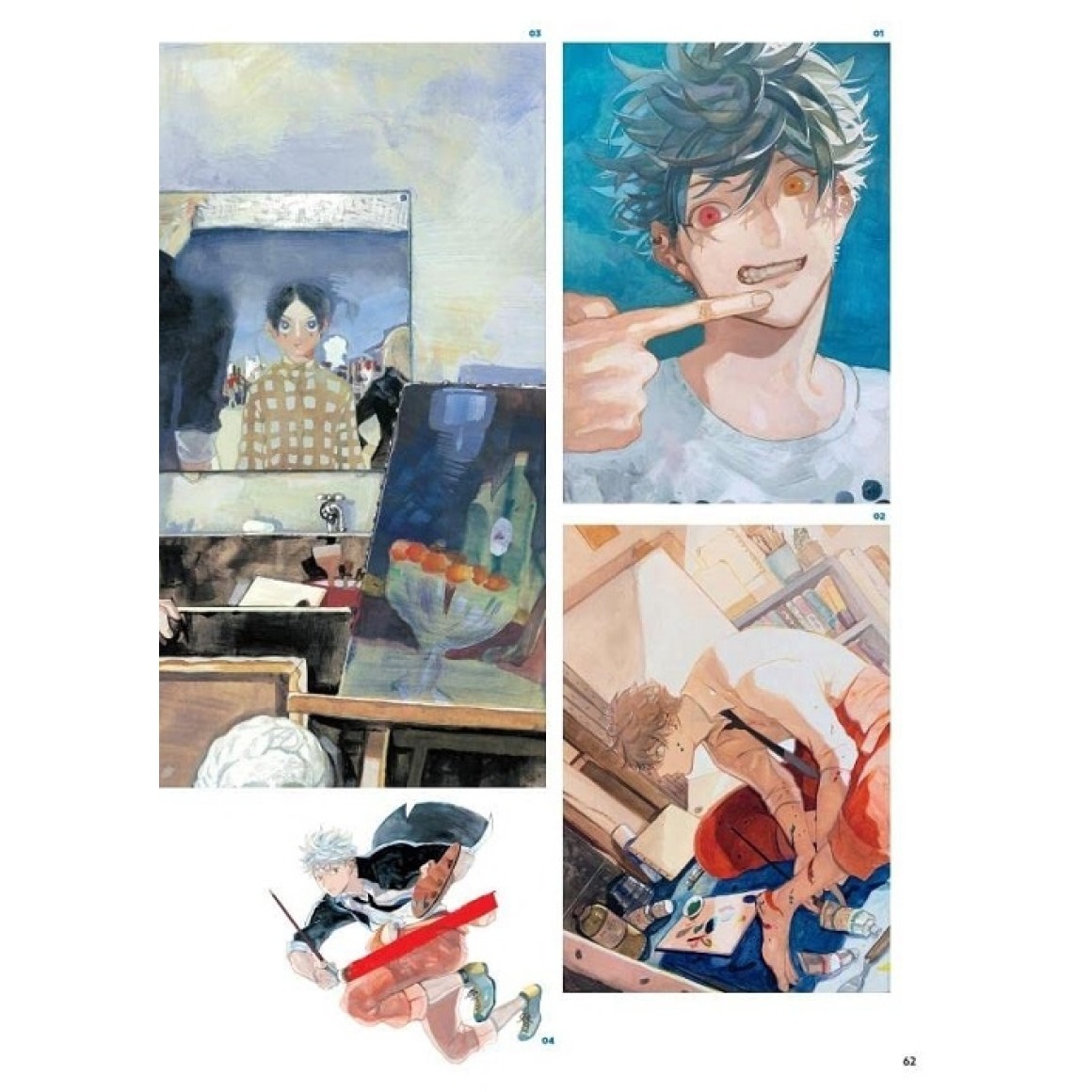 BLUE PERIOD Official Visual Book - Edição Japonesa ブルー BLUE PERIOD Official Visual Book - Edição Japonesa ブルー