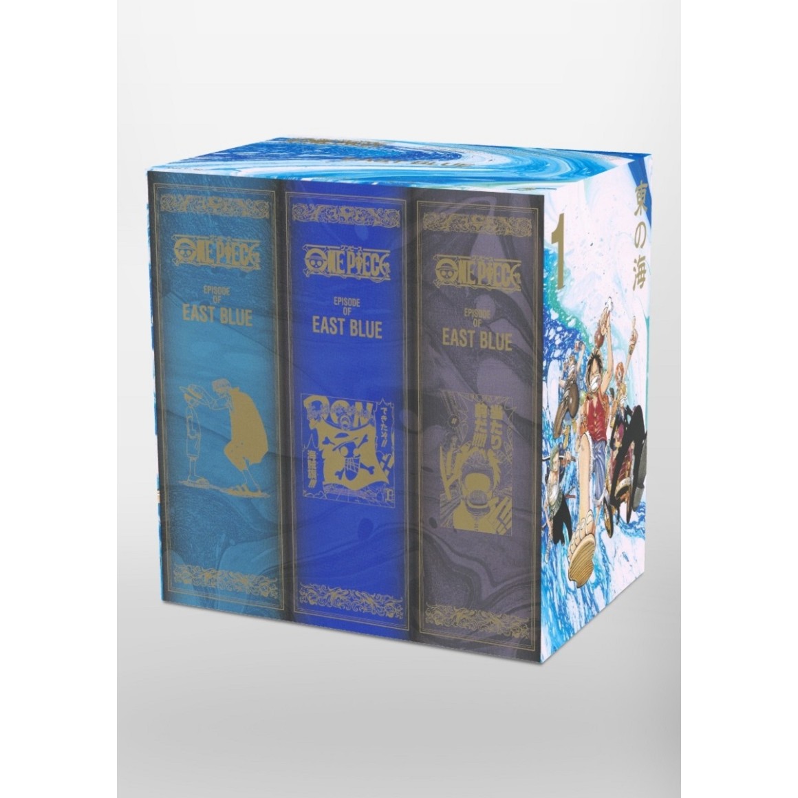 少年漫画 ONE PIECE BOXSET EP1~3 ONE PIECE 第一部EP1 BOX・東の海 (ジャンプコミックス) : 尾田