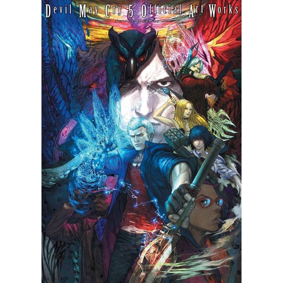 DEVIL MAY CRY 5 Official Art Works - Edição Japonesa デビル DEVIL MAY CRY 5 Official Art Works - Edição Japonesa デビル