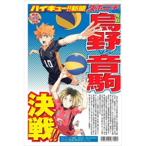 ﻿HAIKYUU!! Shinbun - Edição Japonesa ハイキュー!!新聞

