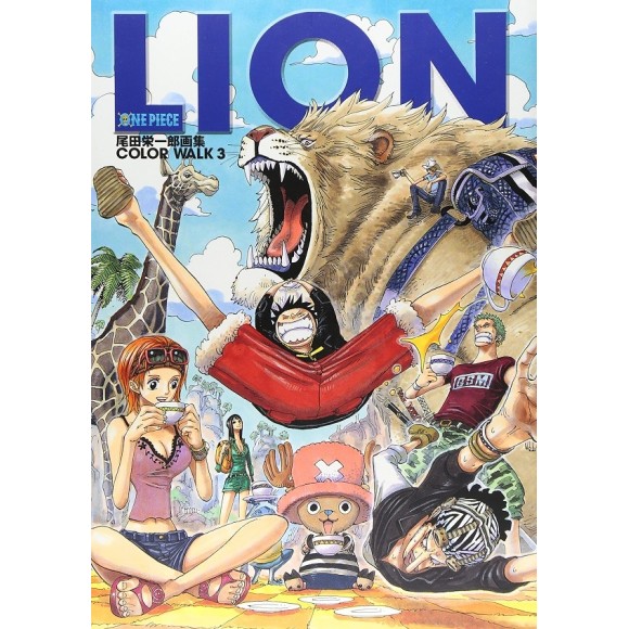 ONE PIECE Color Walk vol. 3 LION - Edição Japonesa