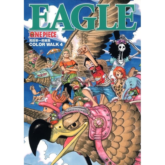 ONE PIECE Color Walk vol. 4 EAGLE - Edição Japonesa